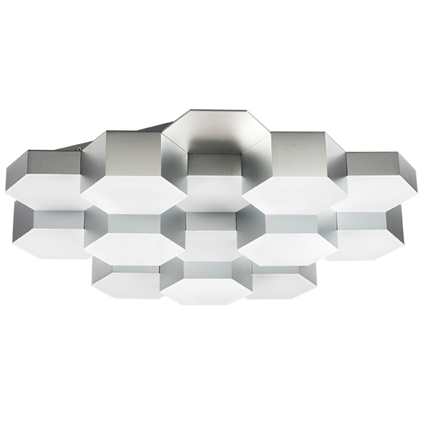 750162 Люстра потол FAVO LED-80W 3840LM Silver 3000K в строительном магазине