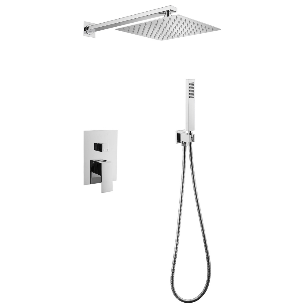 Душевая система ABBER Daheim AF8219 скрытого монтажа без излива, хром в строительном магазине