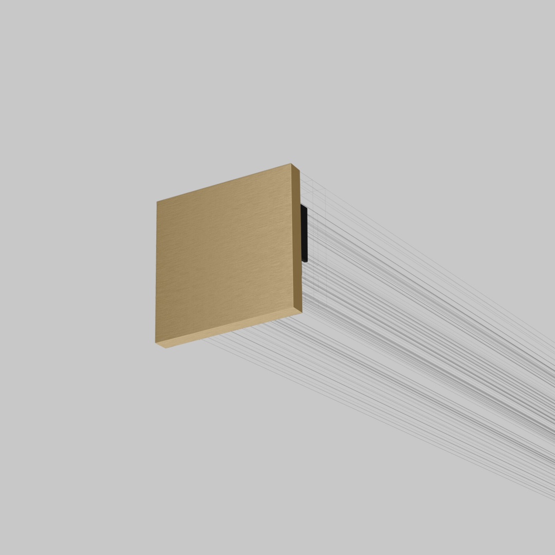 Brass Line Заглушки для накладного шинопровода латунь 2шт 85230/00 в строительном магазине