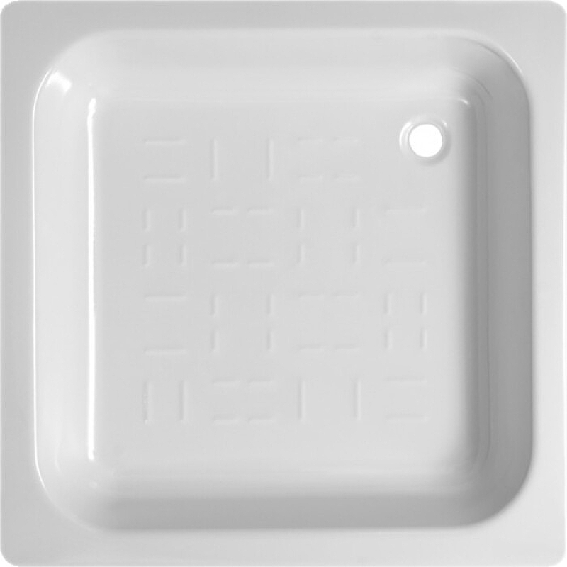 UNIVERSAL SG Душевой поддон стальной CF90, рифленый, 90x90х14 см., BLB в строительном магазине