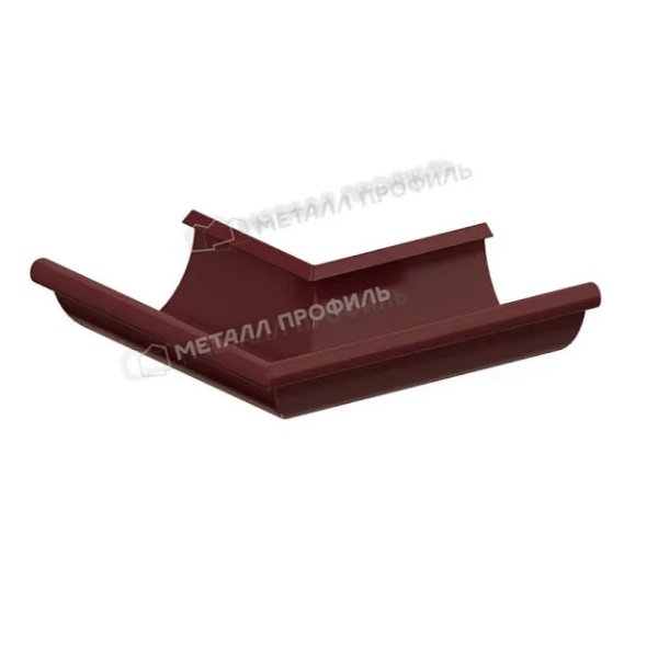 Угол желоба наружный Металл Профиль Foramina PUR D125 Ral 8017