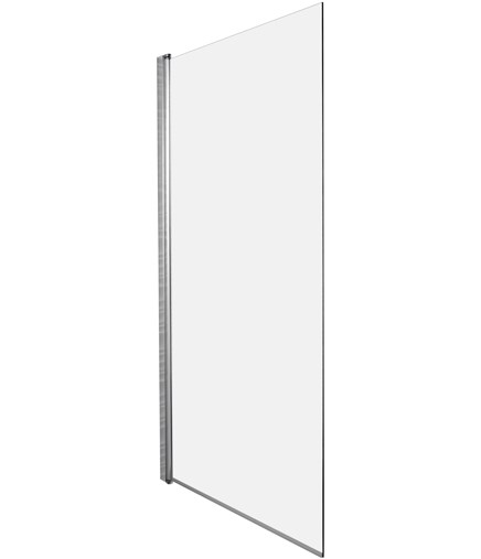 Шторка на ванну Jacob Delafon Struktura 80х140 см, поворотная, прозрачная E6D042-GA в строительном магазине