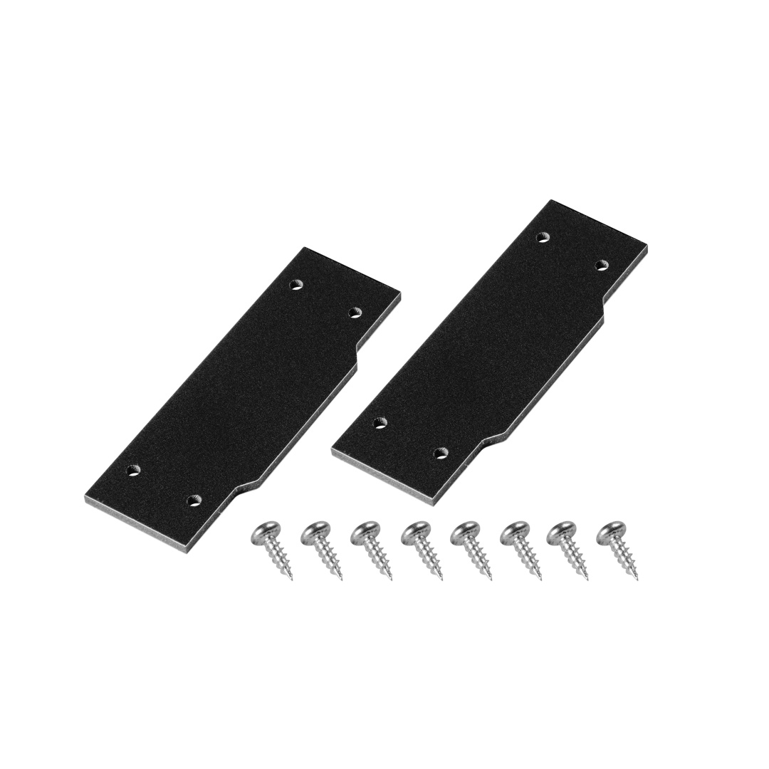 502467 Торцевые заглушки (2шт) BARRA к профилю 5024X0, 5024X0-6AI ЧЕРНЫЙ в строительном магазине