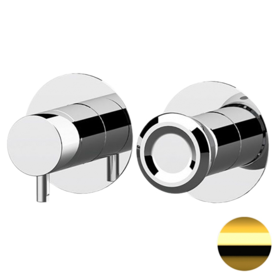 Смеситель для душа Remer Element ET92ZPDO, золото глянцевое в строительном магазине