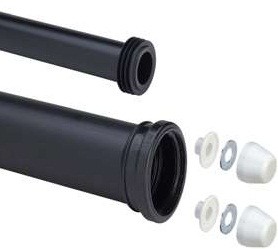 Комплект для навесного унитаза Viega ф90-30см 451226 в строительном магазине