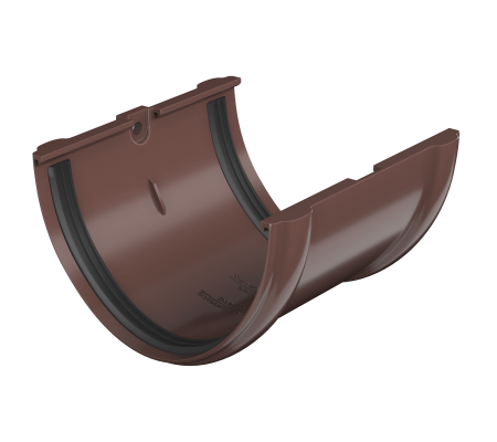 Соединитель желоба ТехноНиколь коричневый