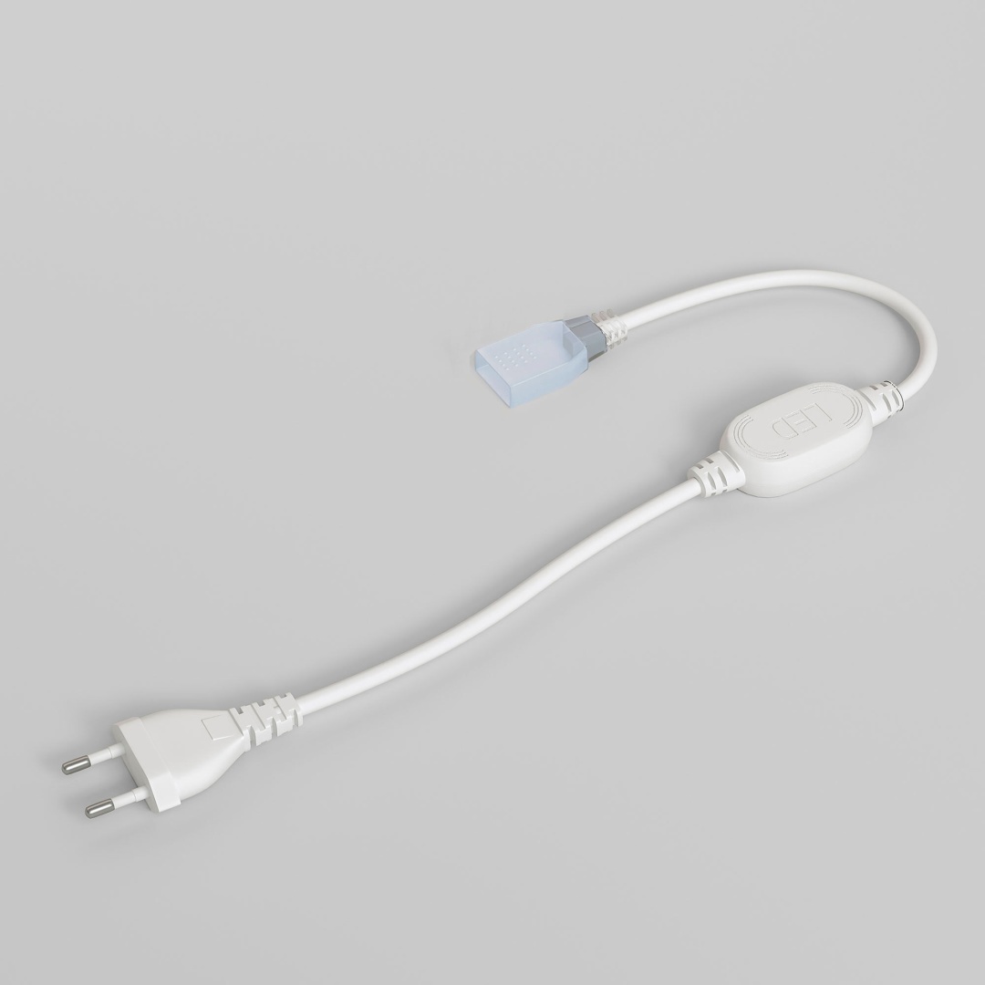 Сетевой шнур для светодиодных лент LS014 220 В, LS015 220 В SSH-10 в строительном магазине