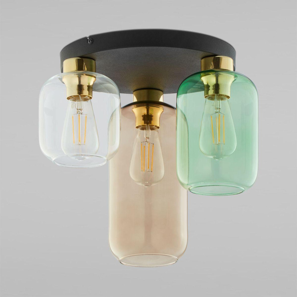 Потолочная люстра TK Lighting 3318 Marco Green в строительном магазине