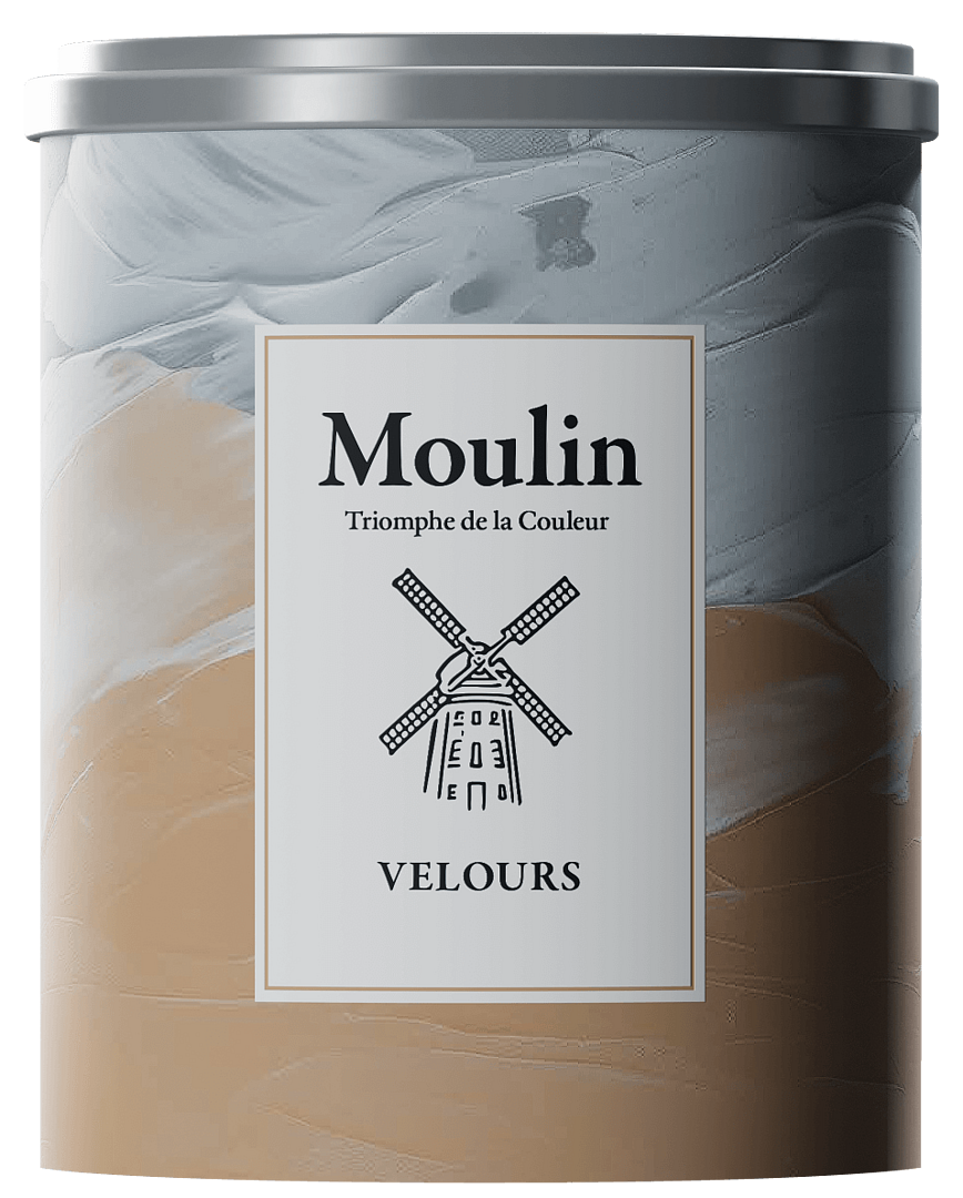 Краска интерьерная Moulin Velours (Мулен) Шелковисто-матовая водно-дисперсионная 9л в строительном магазине