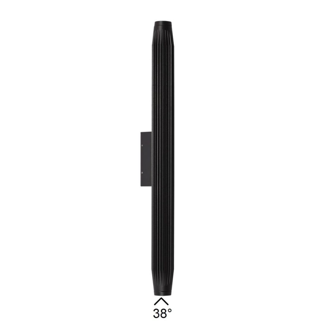 7141/12WL NATURE ODL25 Настенный светильник черный/металл IP65 LED 12W 629Лм 38° 3000K 85-265V JUG в строительном магазине