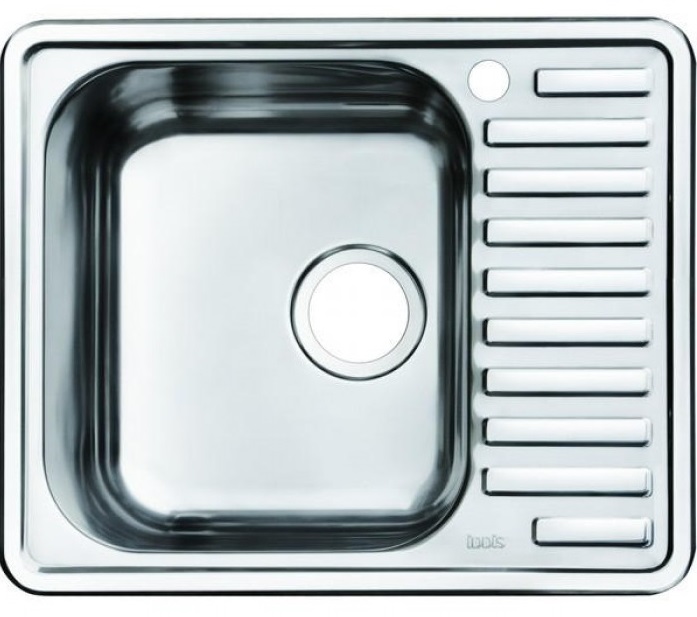 Кухонная мойка IDDIS Strit (STR58SLi77) из нержавеющей стали в строительном магазине