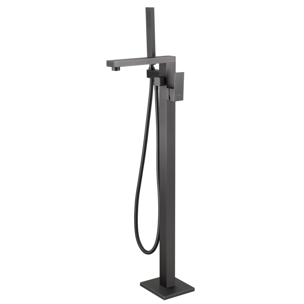 Смеситель ABBER Daheim AF8215NG напольный, никель в строительном магазине