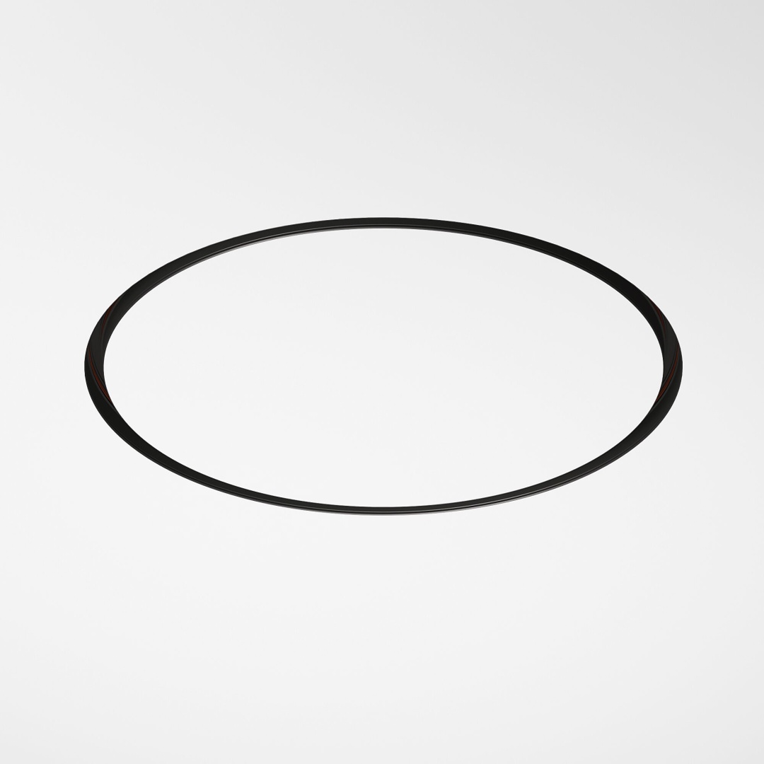 Slim Magnetic Встраиваемый радиусный шинопровод черный ⌀ 800мм 85158/00 в строительном магазине