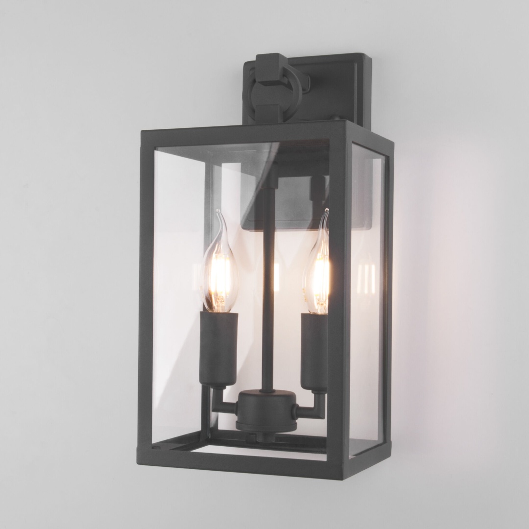 Уличный настенный светильник Candle D 35150/D темно-серый в строительном магазине