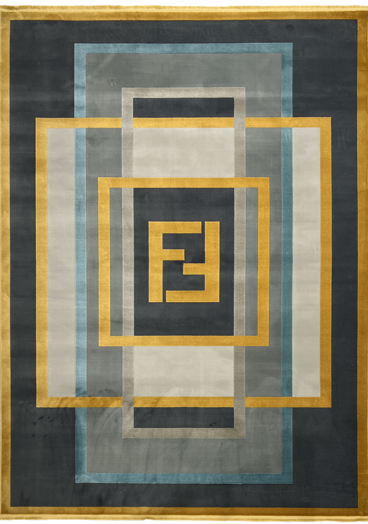 Ковер TEHRAN 2722 COAL GRAY/GOLDEN_250x350 в строительном магазине