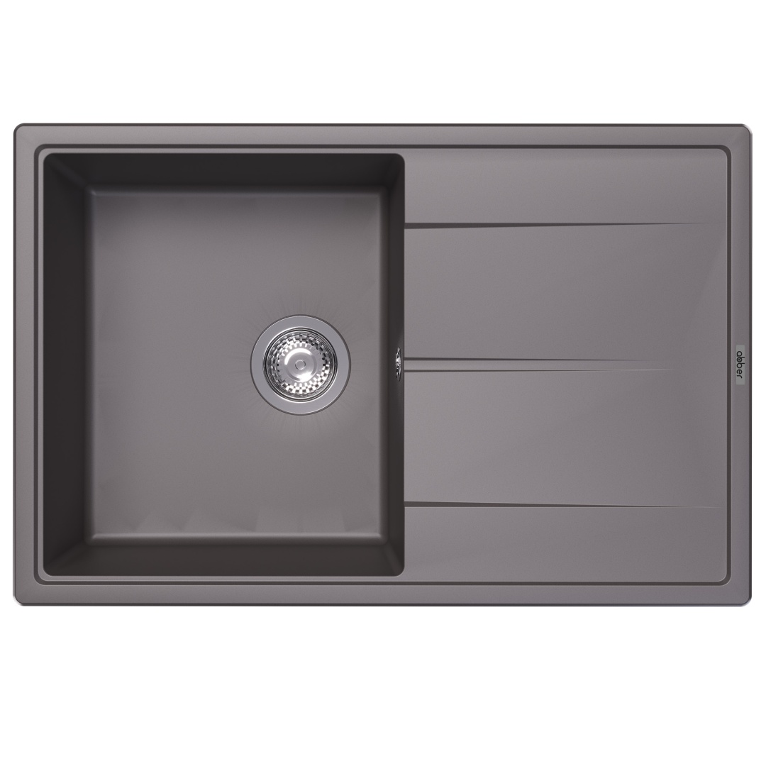Кухонная мойка ABBER Quarz AQ2904G серый в строительном магазине
