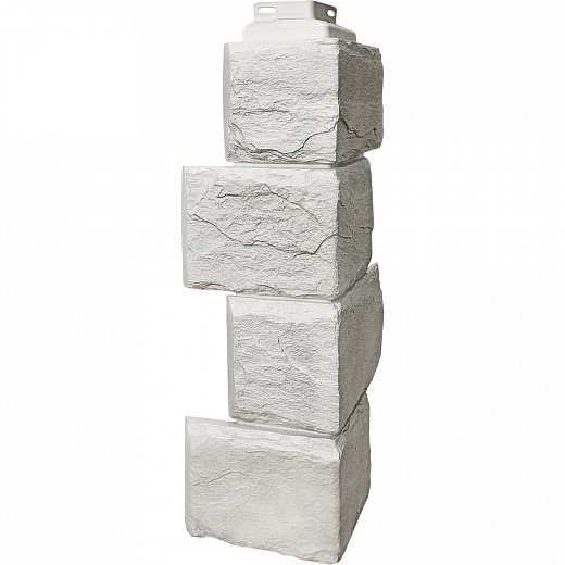 Угол наружный FineBer Камень Природный Жемчужный