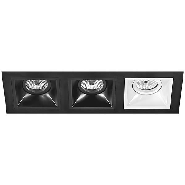 D537070706 Светильник DOMINO QUADRO МR16 (214537+214507+214507+214506) в строительном магазине