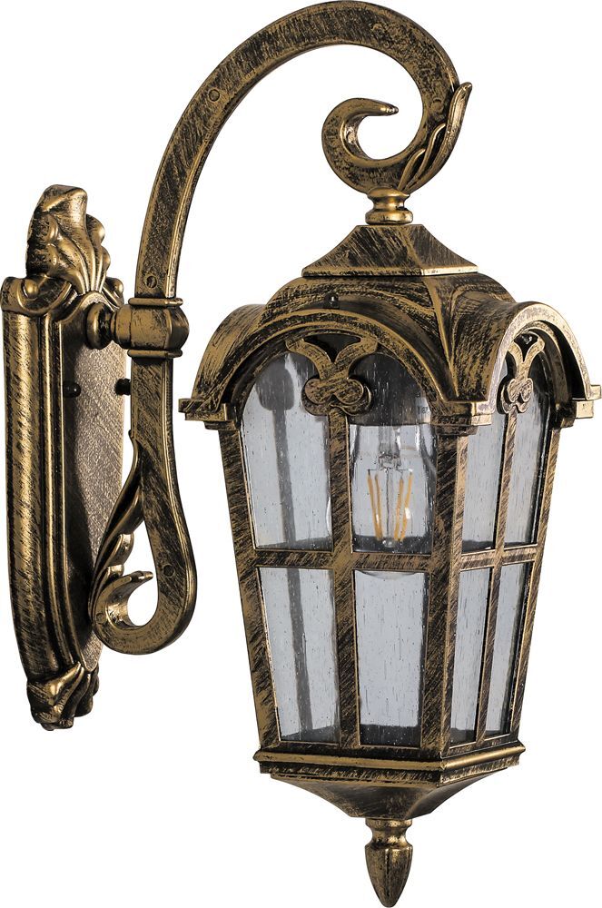 Светильник садово-парковый Feron PL103 четырехгранный на стену вниз 60W 230V E27 в строительном магазине