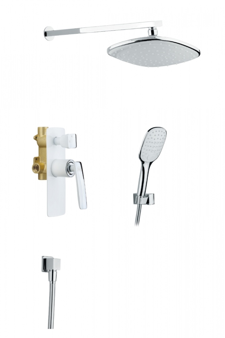 Душевая система встроенная Timo Helmi (SX-4069/00-16SM) хром-белый в строительном магазине