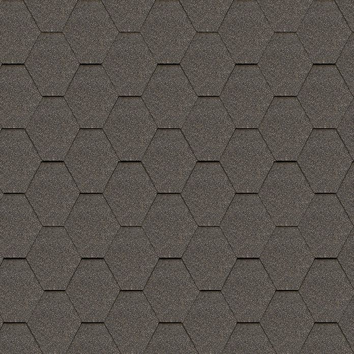 SBS модифицированная гибкая черепица Docke Pie Gold Шеффилд Мокко