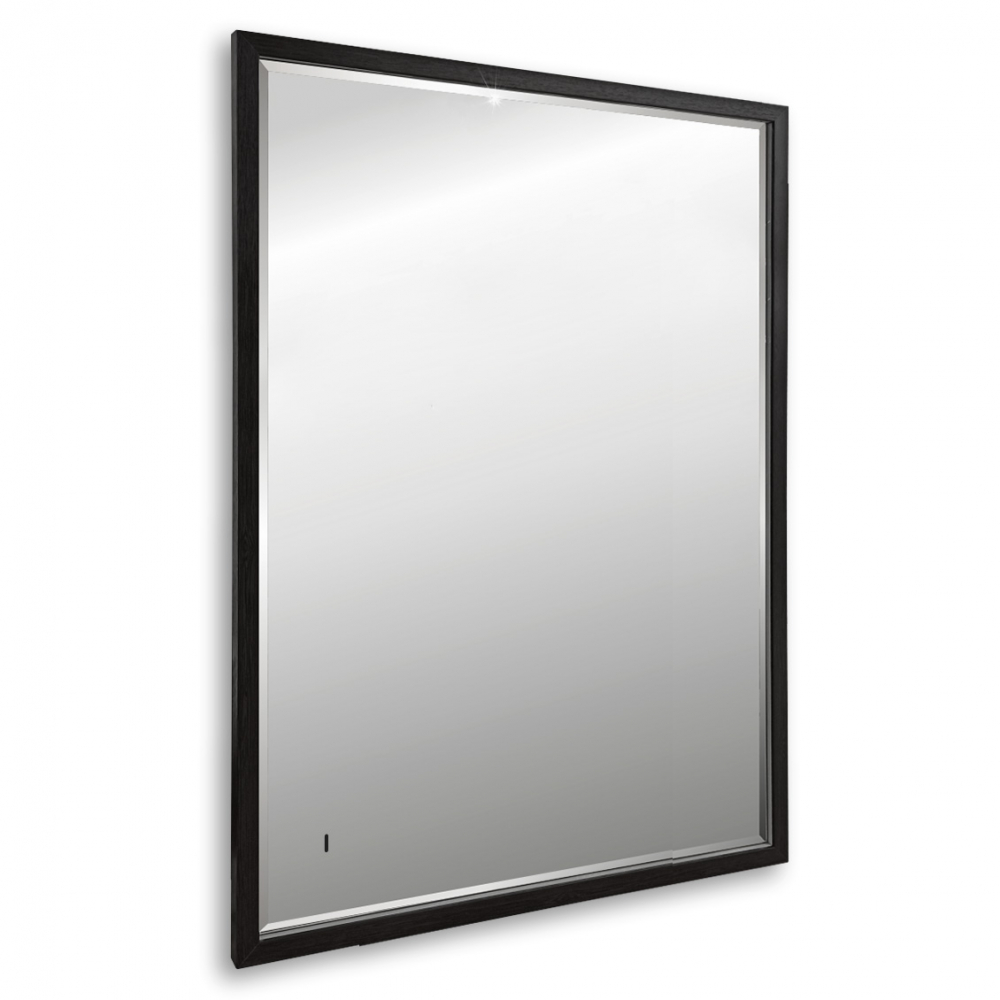 Зеркало ABBER See AG6110SC-0.65 с подсветкой, бесконтактный выключатель, диммер, черный в строительном магазине