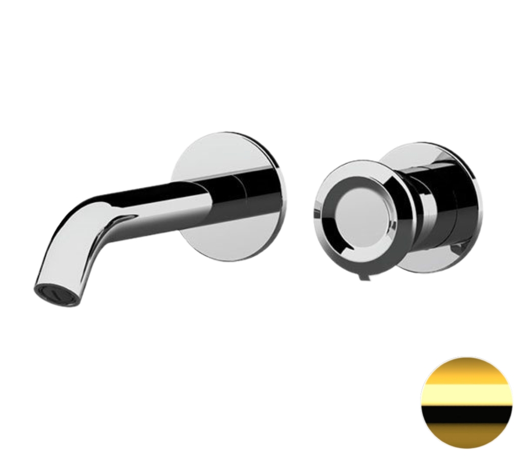 Смеситель для раковины Remer Element ET15PDO, золото глянцевое в строительном магазине