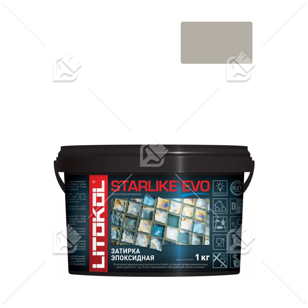 Затирка Litokol Starlike Evo S.113 нейтральный 1 кг.