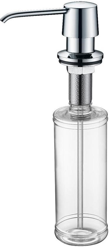 Дозатор жидкого мыла SAUBER, D001-CR, хром, Paulmark в строительном магазине