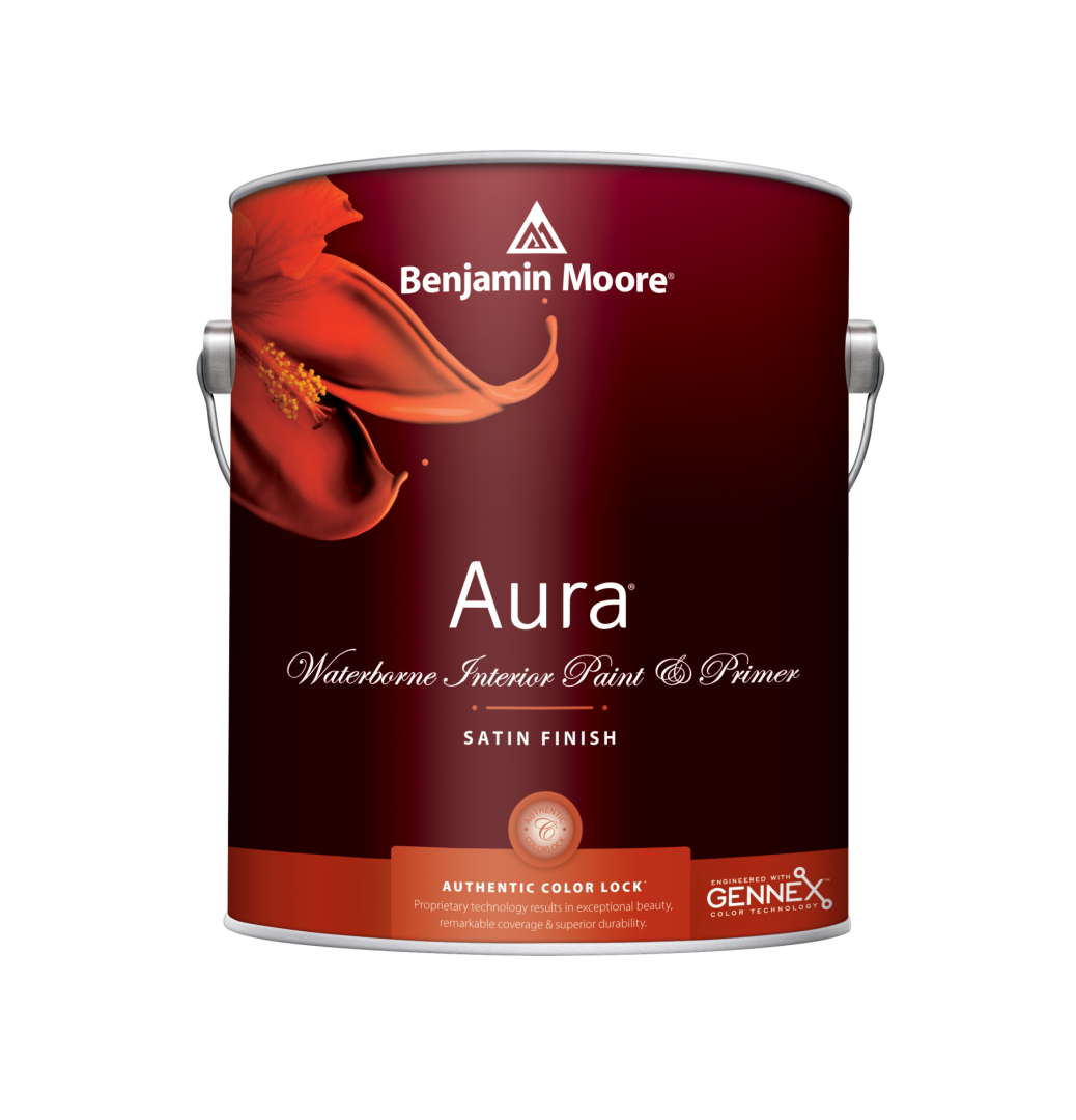 Краска интерьерная Benjamin Moore Aura 526 Waterborne Interior Paint Satin Finish акриловая полуматовая 3,8л в строительном магазине