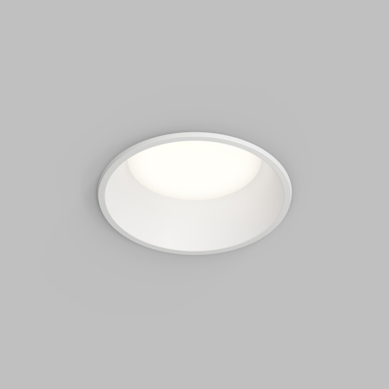 Встраиваемый влагозащищенный светильник TRIM, 12 Вт LED 3000-4000-6500K, IP44, алюминий, акрил в строительном магазине