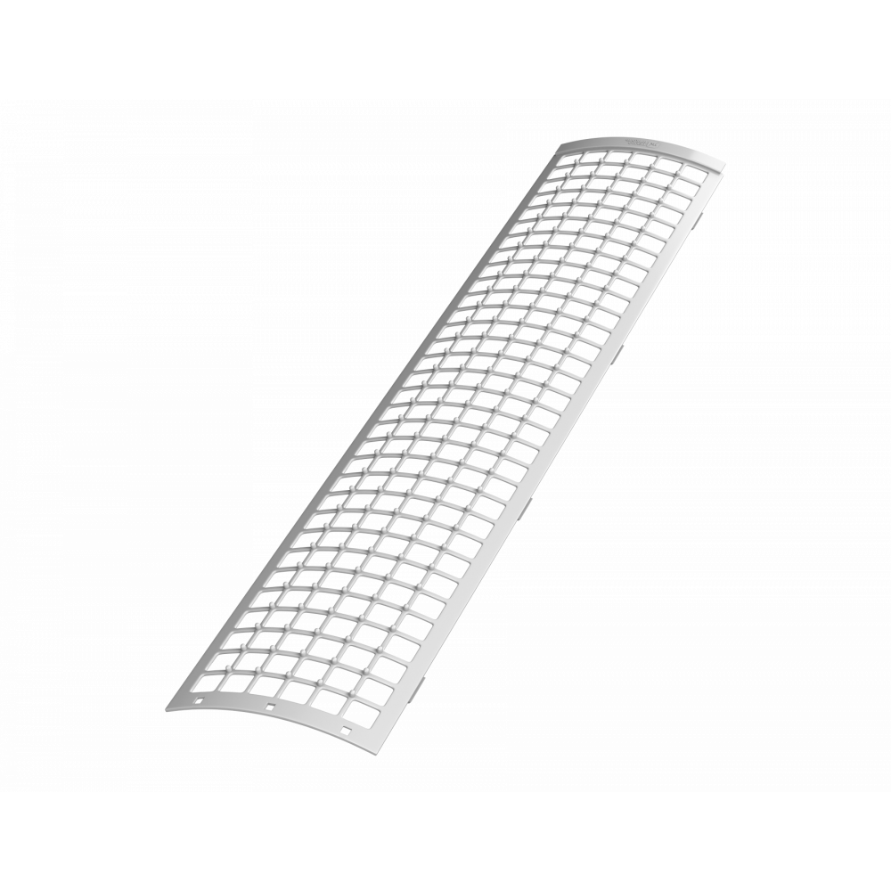 Решетка желоба защитная ТехноНиколь (0,6 пог.м.) белый