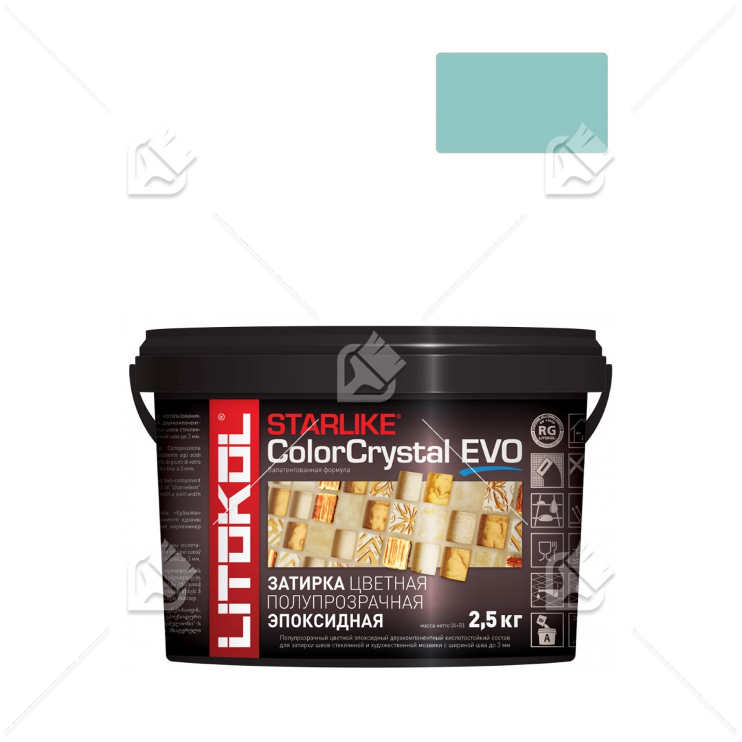 Затирка Litokol Starlike ColorCrystal Evo S.810 2,5 кг.
