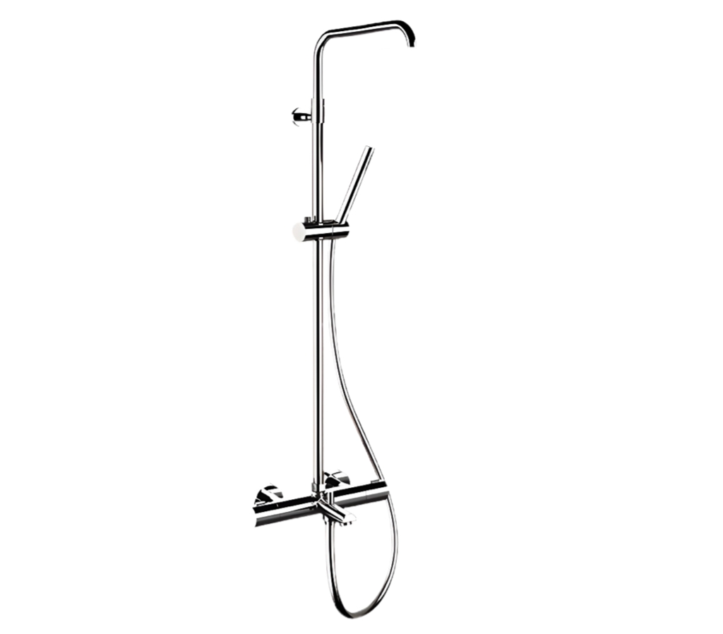 Душевая система термостатическая с изливом Remer Elegance EQ34A7MMSSOF в строительном магазине