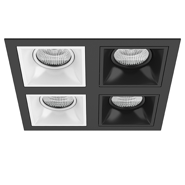 D54706060707 Светильник DOMINO QUADRO МR16 (214547+214506+214506+214507+214507) в строительном магазине