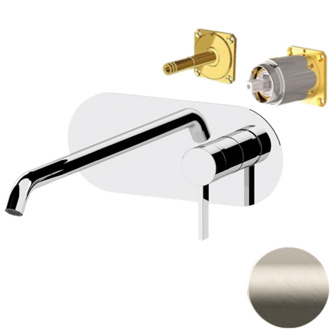 Смеситель для раковины Remer Metrica MC15LKBXV, сталь в строительном магазине