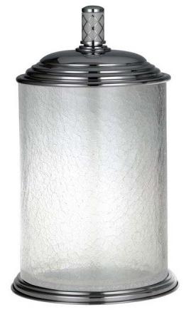Корзина для мусора Boheme MURANO 10907-R-CR CHROME металл (рубиновое) в строительном магазине