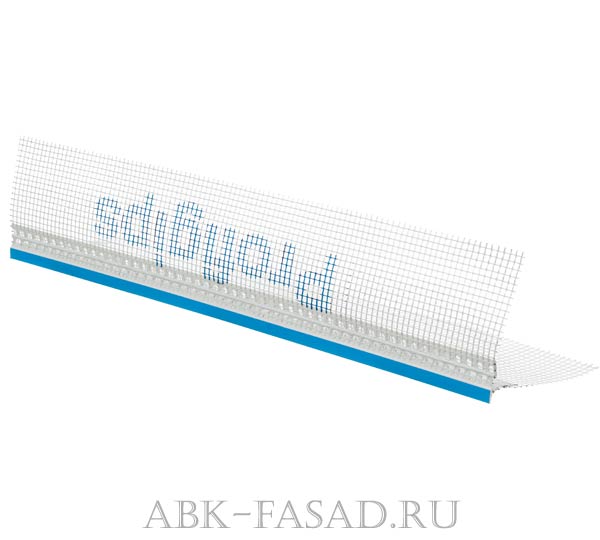 Профиль капельник ПВХ с сеткой PROFIGIPS