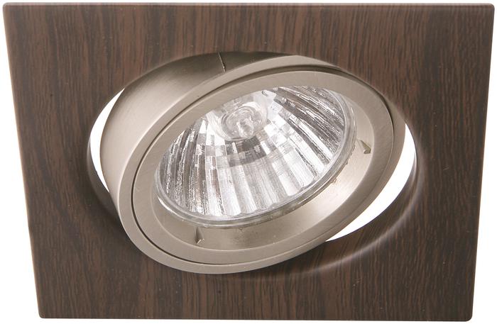 Точечный встраиваемый светильник Arte Lamp WOOD A2206PL-3BR в строительном магазине