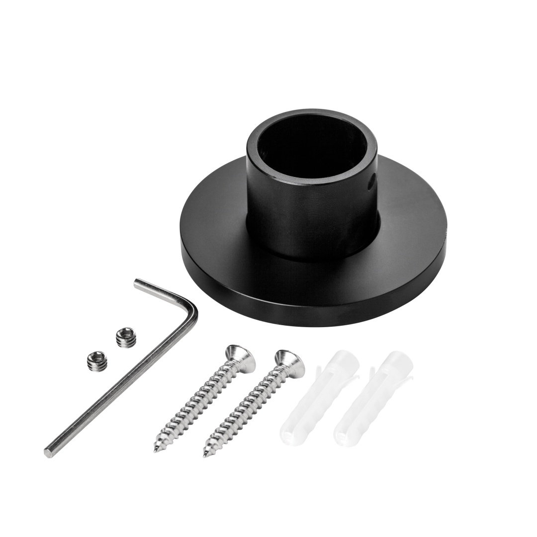 506487 Пятка крепежа 5064х7 тип D LINEA ЧЕРНЫЙ в строительном магазине