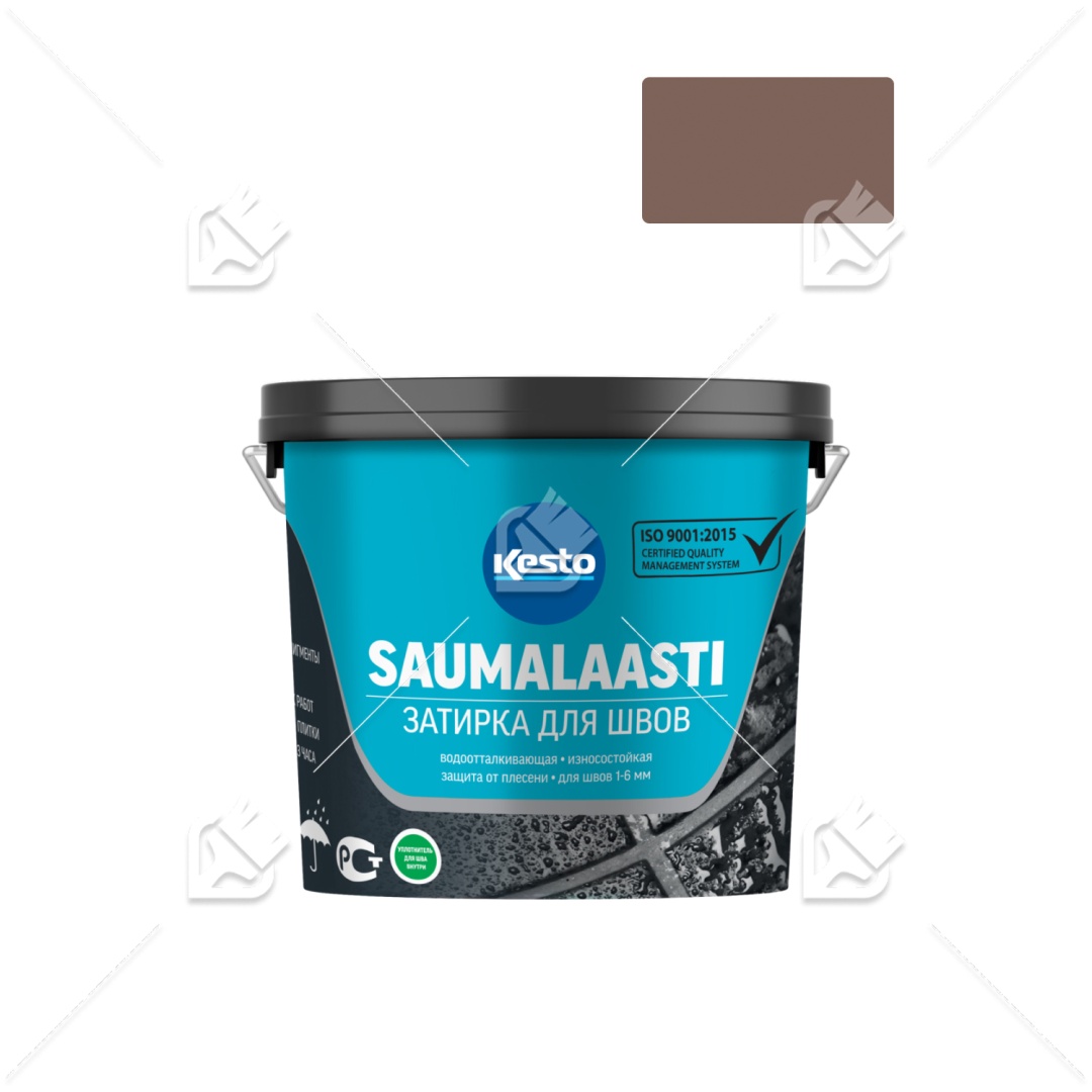 Затирка Kesto Saumalaasti 32 для швов темно-коричнев.3кг