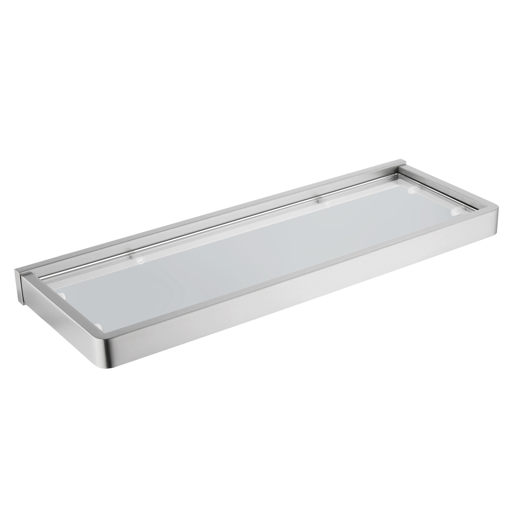 Полка стеклянная ABBER Westen AA1759SP сатин в строительном магазине