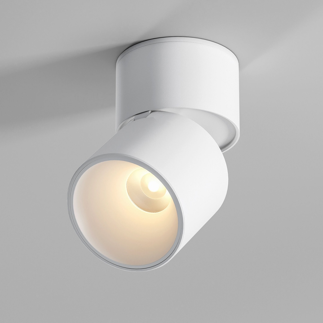 Светильник потолочный поворотный светодиодный Rolly 9W 3000K белый 25112/LED в строительном магазине