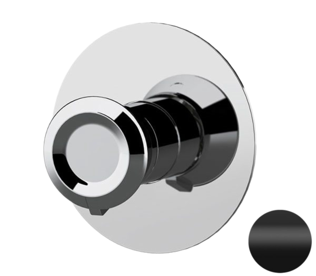 Смеситель для душа Remer Element ET30LNO, черный матовый в строительном магазине