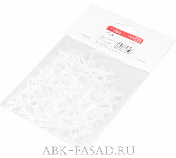 Крестики для плитки в строительном магазине
