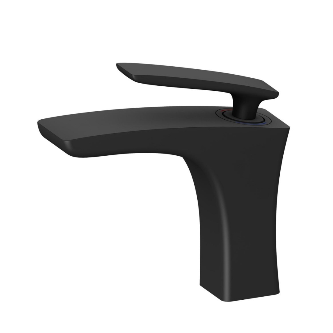 Смеситель для раковины Timo Helmi 4061/03F черный в строительном магазине