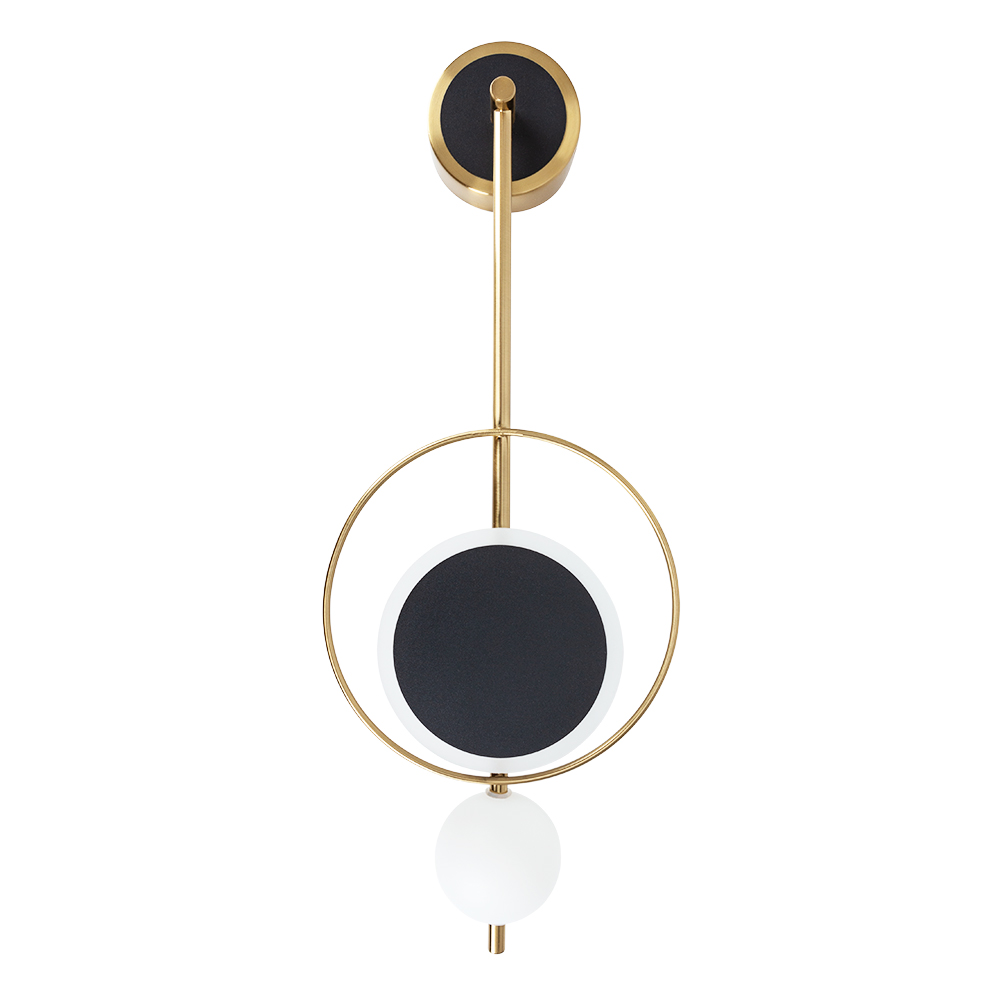Настенный светильник Arte Lamp POLARIS A2604AP-7BK в строительном магазине