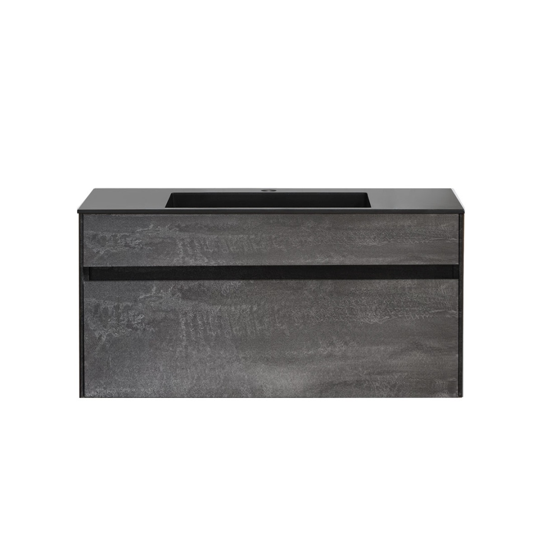Тумба под раковину Vincea Chiara 1000 подвесная, 1 выкатной ящик soft-close, G.Stone VMC-2C100GS в строительном магазине