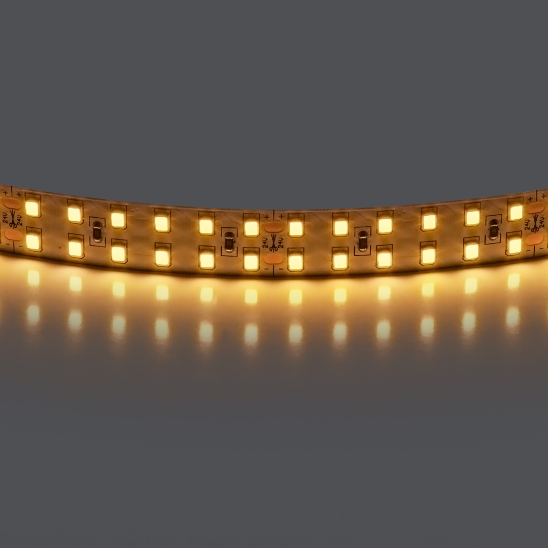 421503 Лента LIGHTSTAR LED 24V 24W 240leds/M 2400LM/M 3000K IP20 1шт = 5м в строительном магазине