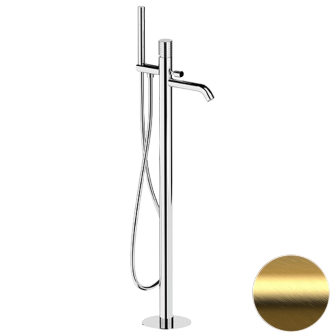 Смеситель для ванны Remer Celebrity CEC08BG, золото брашированное в строительном магазине